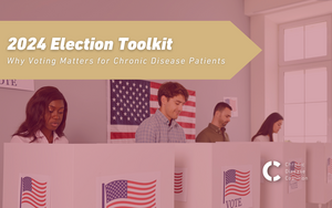 Election Toolkit Why Voting Matters for Chronic Disease Patients Graphic