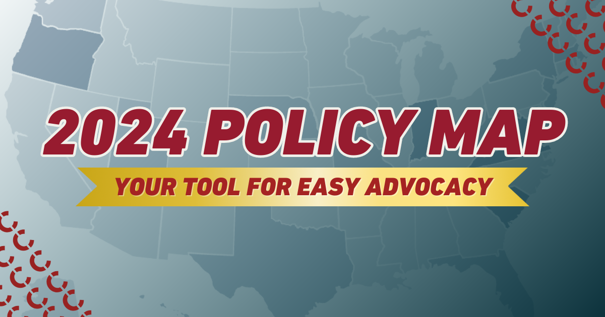 Get Involved Using our 2024 Policy Map