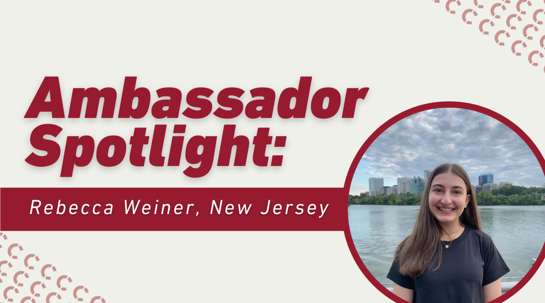 Ambassador Spotlight: Rebecca Weiner
