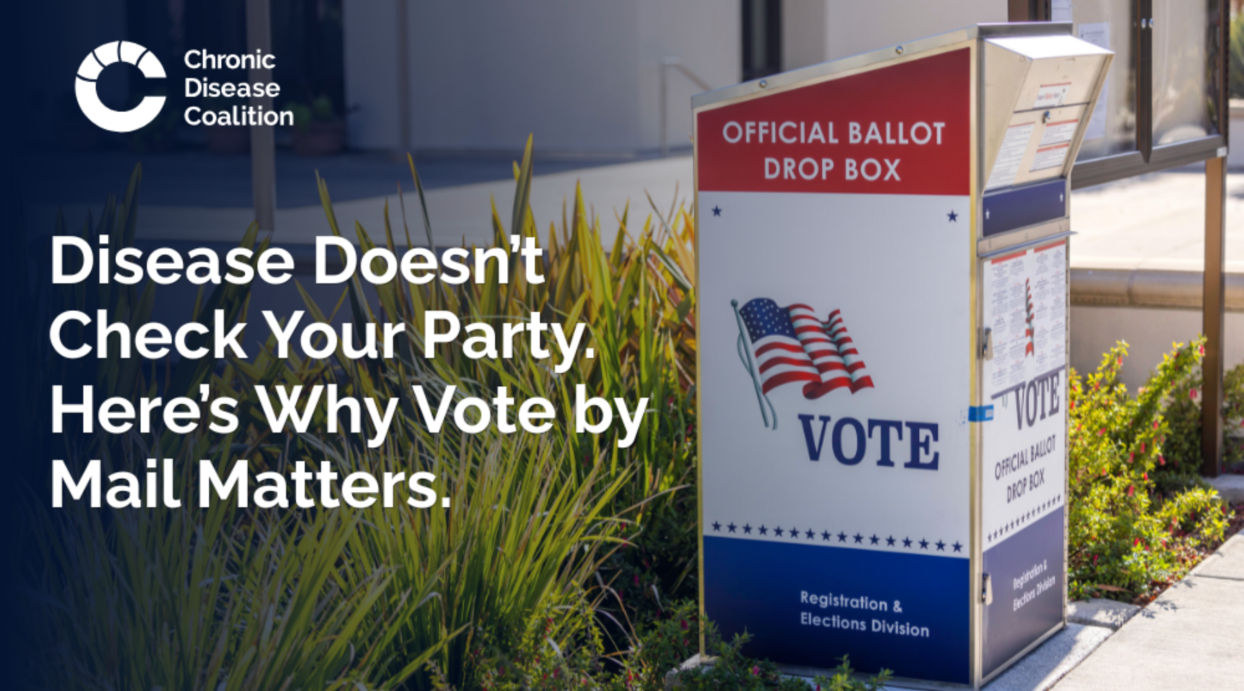 Disease Doesn't Check Your Party. Here's Why Vote by Mail Matters.