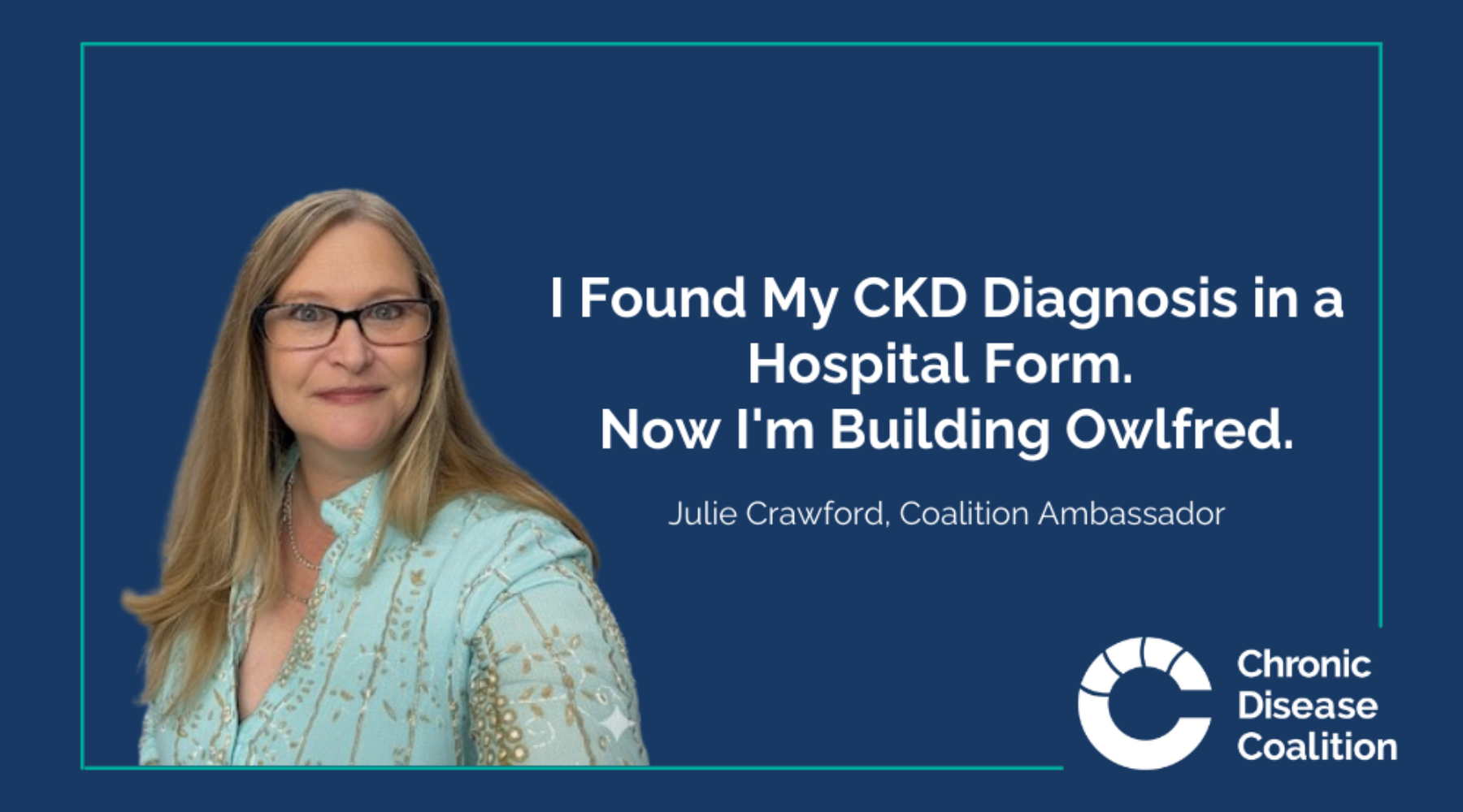 I Found My CKD Diagnosis in a Hospital Form. Now I'm Building Owlfred.