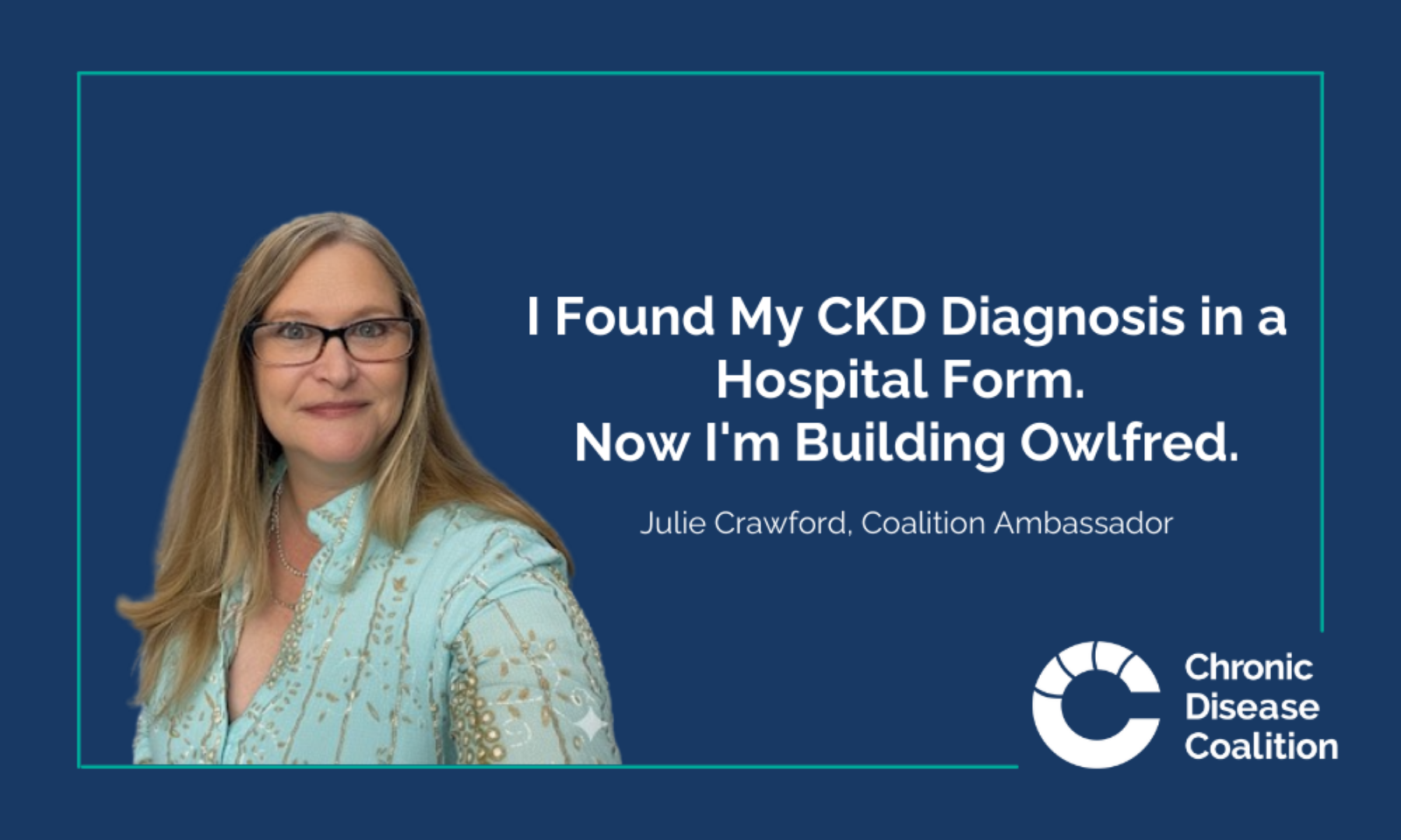 I Found My CKD Diagnosis in a Hospital Form. Now I'm Building Owlfred.