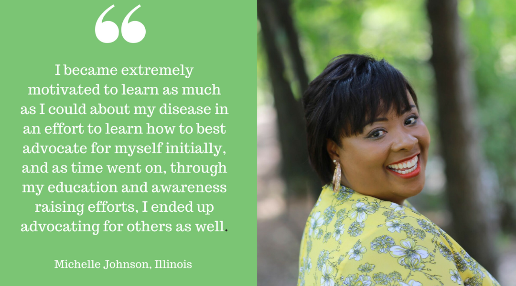 Q&A with CDC Ambassador Michelle Johnson