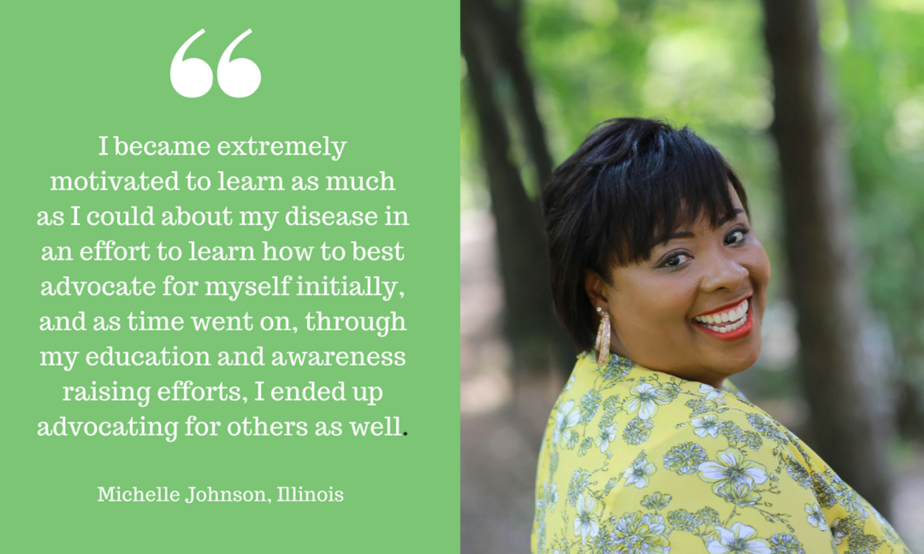 Q&A with CDC Ambassador Michelle Johnson
